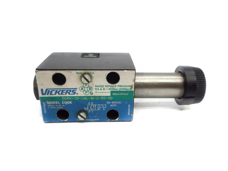 VICKERS DG4V3S2ALMUB560 02-109830 5000PSI UNMP