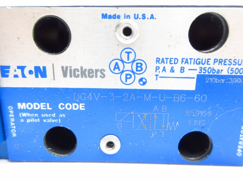 VICKERS DG4V32AMUB660 859159 110/120V 5000PSI UNMP