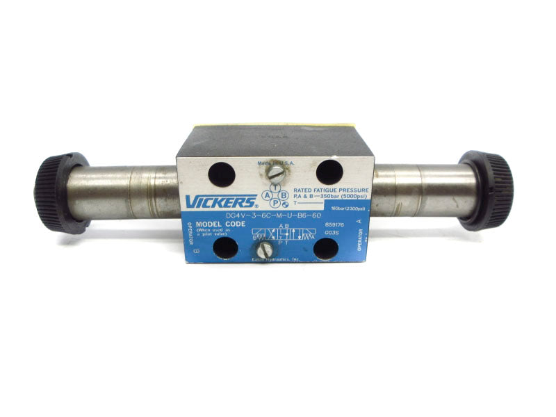 VICKERS DG4V36CMUB660 859176 5000PSI (AS PICTURED) UNMP
