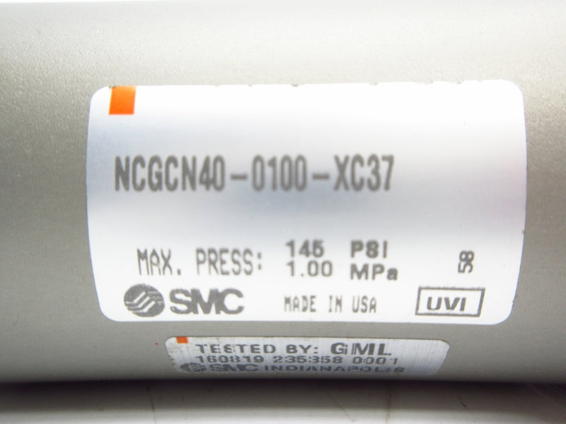 SMC NCGCN40-0100-XC37 145PSI NSNP