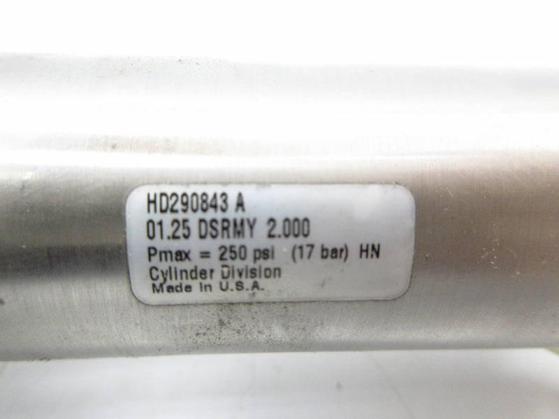 PARKER 01.25DSRMY2.000 250PSI UNMP