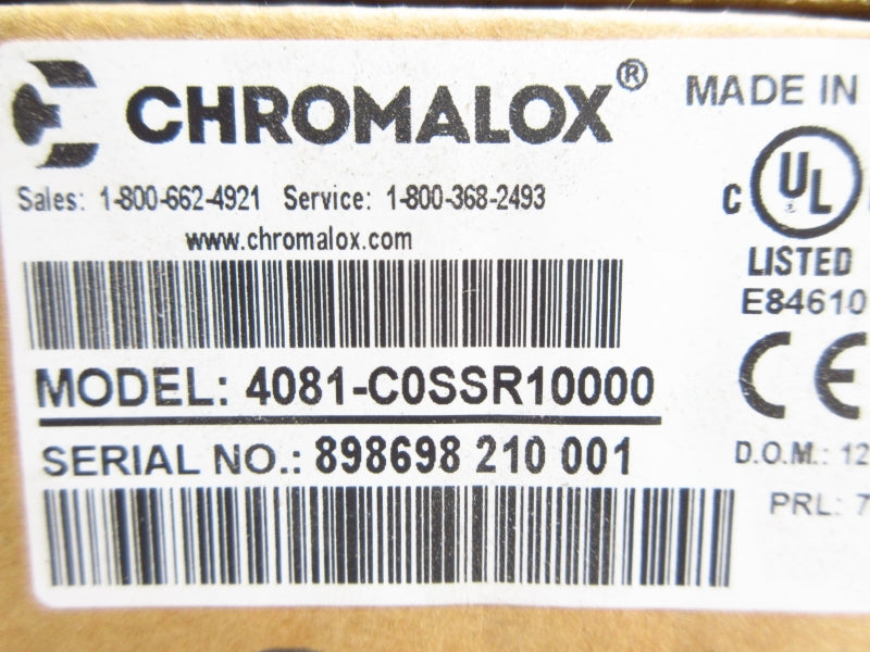 CHROMALOX 4081-C0SSR10000 100-240VAC NSMP