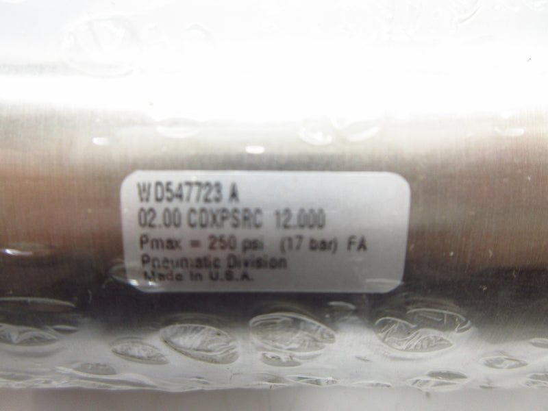PARKER 02.00CDXPSRC12.000 250PSI NSNP