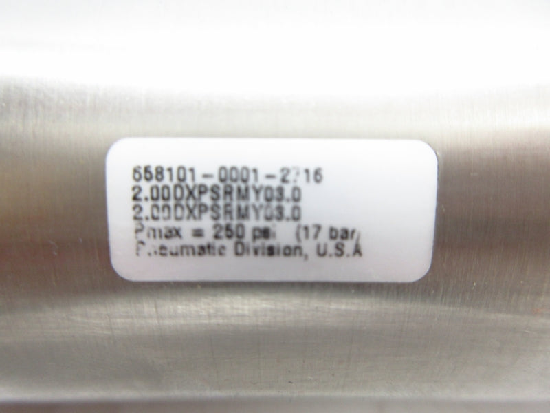 PARKER 2.00DXPSRMY03.0 250PSI NSNP
