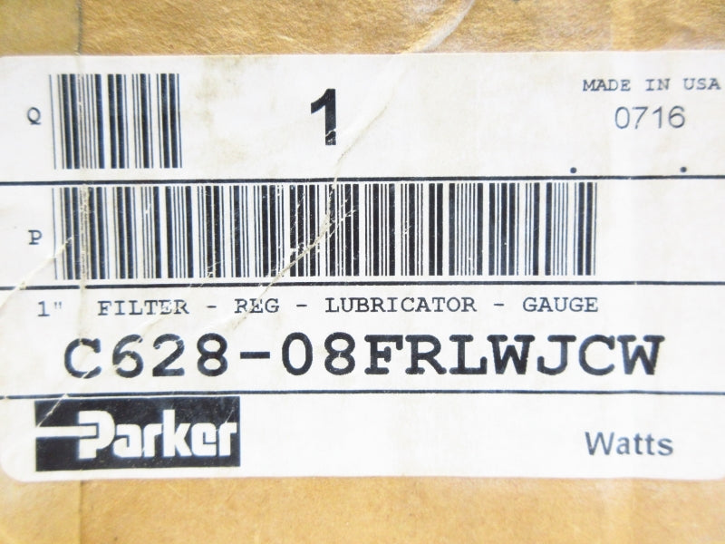 PARKER C628-08FRLWJCW 1" NSMP