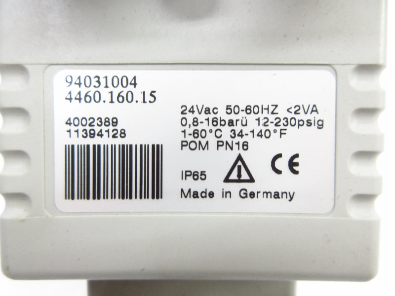 DRAIN ECO 94031004 4460.160.15 24VAC 12-230PSI NSMP
