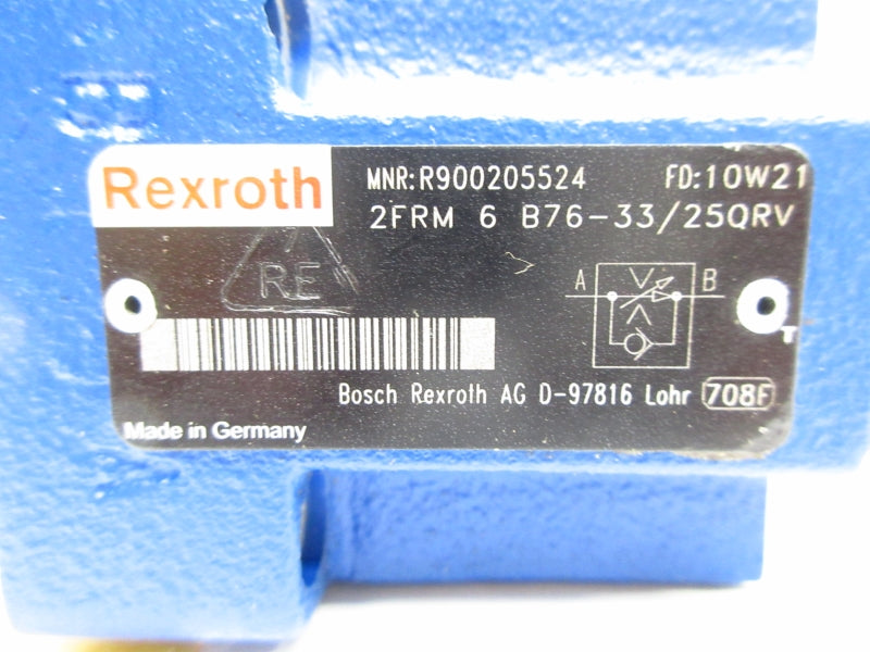 REXROTH 2FRM6B76-33/25QRV R900205524 NSNP