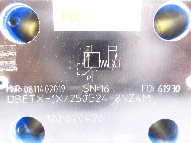 REXROTH DBETX-1X/250G24-8NZ4M 0811402019 24VDC 0.8A NSNP