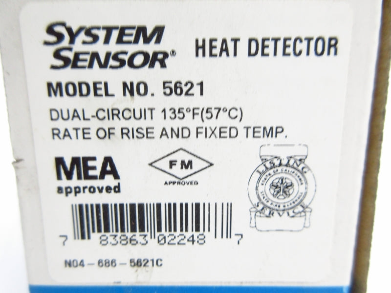 SYSTEMS SENSOR 5621 135'F/57'C NSMP