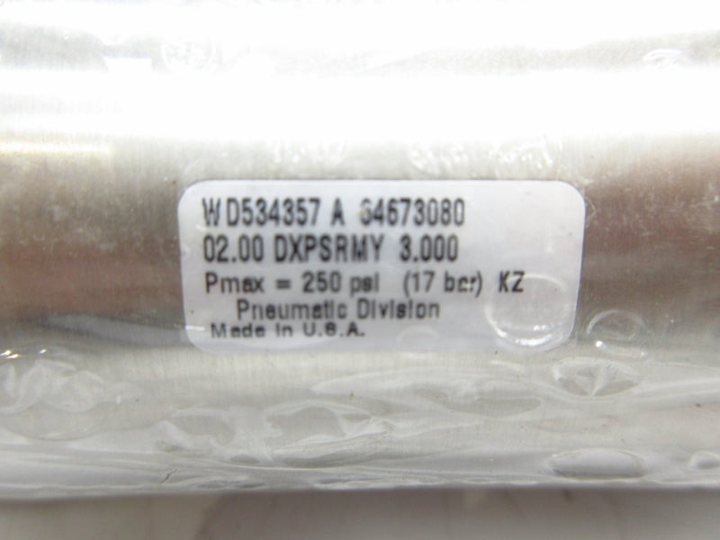 PARKER 02.00DXPSRMY3.000 250PSI NSNP