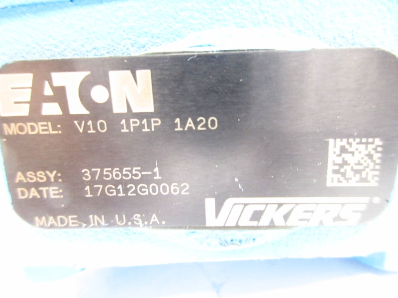 VICKERS V101P1P1A20 375655-1 NSNP