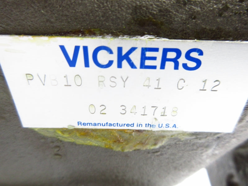 VICKERS PVB10RSY41C12 02-341718 NSNP