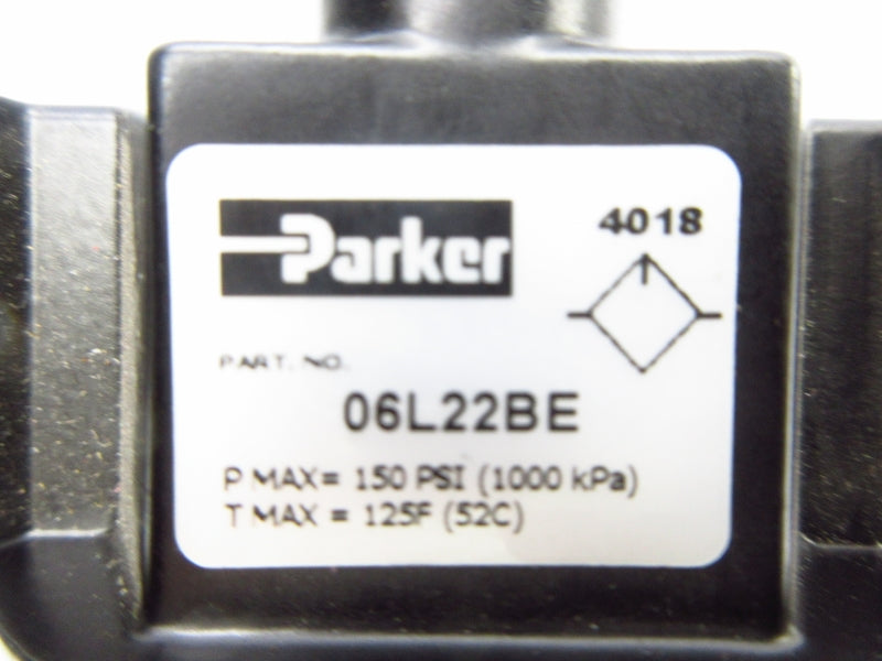 PARKER 06L22BE 150PSI 125'F NSNP