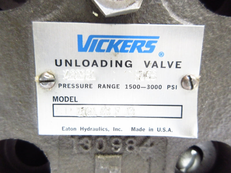 VICKERS URG106F13 422951 1500-3000PSI UNMP