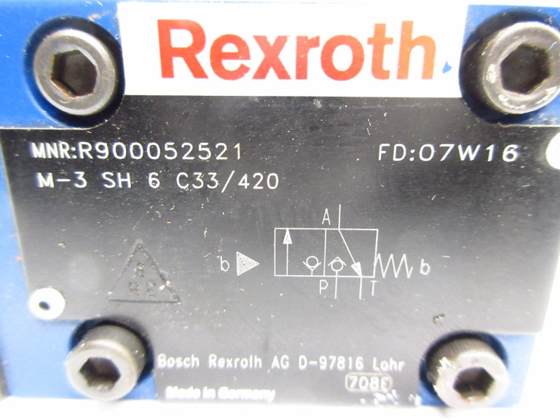 REXROTH M-3SH6C33/420 R900052521 NSNP