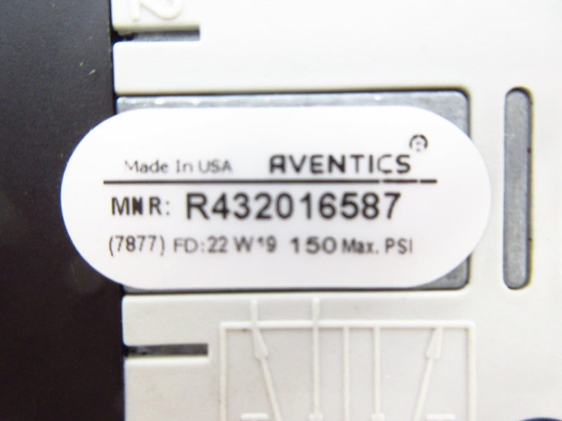 AVENTICS R432016587 150PSI NSMP