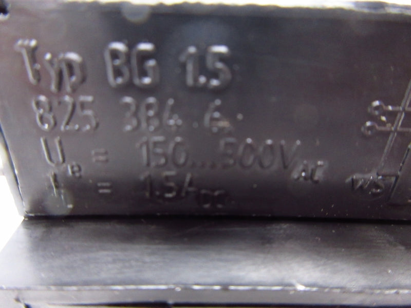 SEW EURODRIVE 825384.6 BG1.5 150-500V 1.5A NSNP