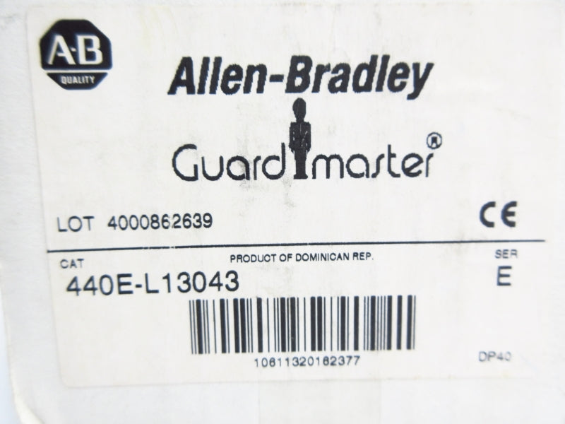 ALLEN BRADLEY 440E-L13043 SER. E (AS PICTURED) (WH) NSMP