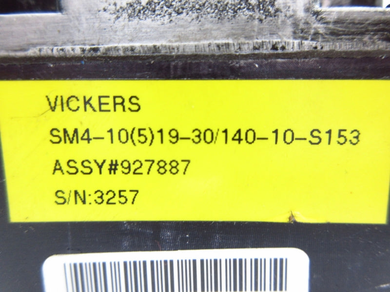 VICKERS SM4-10519-30/140-10-S153 927887 UNMP