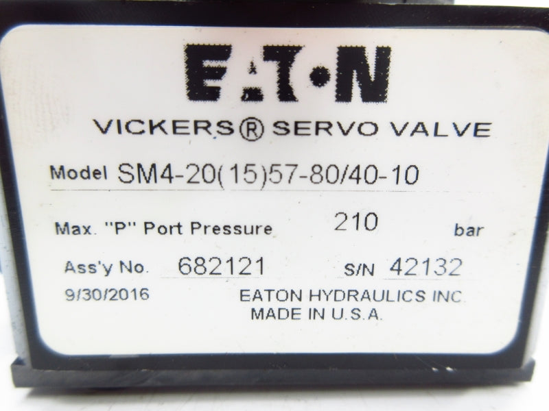 VICKERS SM4-201557-80/40-10 682121 NSNP