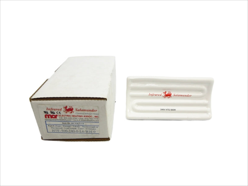 INFRARED SALAMANDER HTE-500-240-0-L6-WH-0 240V NSMP