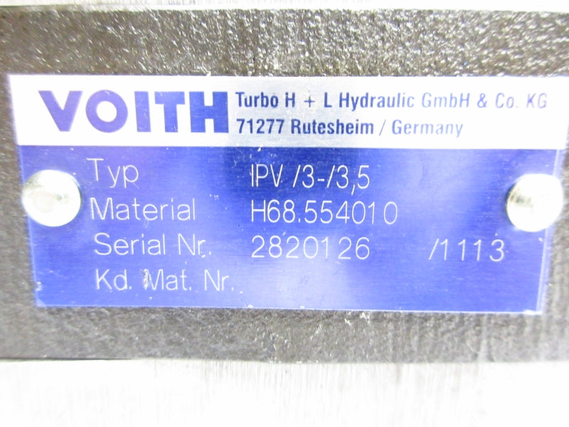 VOITH IPV/3-/3.5 H68-554010 NSNP