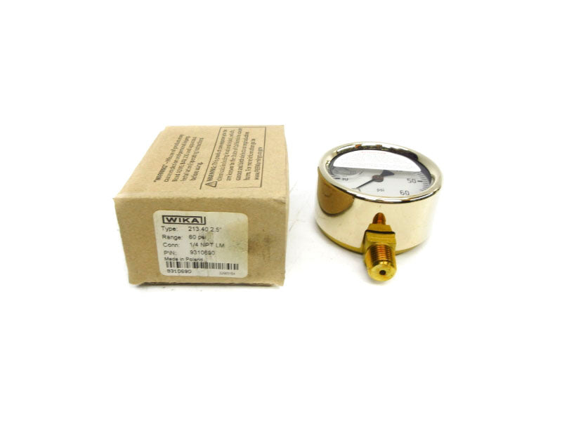 WIKA 9310690 60PSI 2.5" NSMP