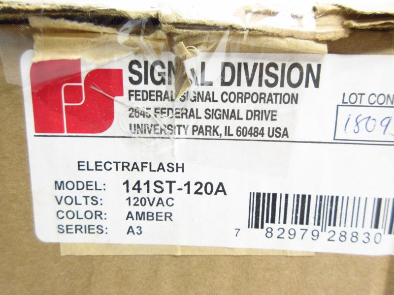 FEDERAL SIGNAL 141ST-120A SER. A3 120VAC NSMP