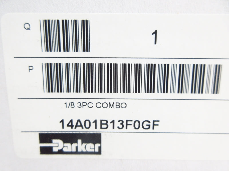PARKER 14A01B13F0GF 1/8" NSMP