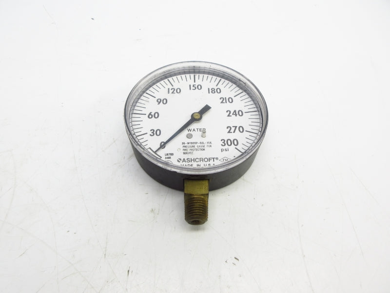 ASHCROFT 35W1005P02LXULZG300# 5WJ63 0-300PSI NSMP