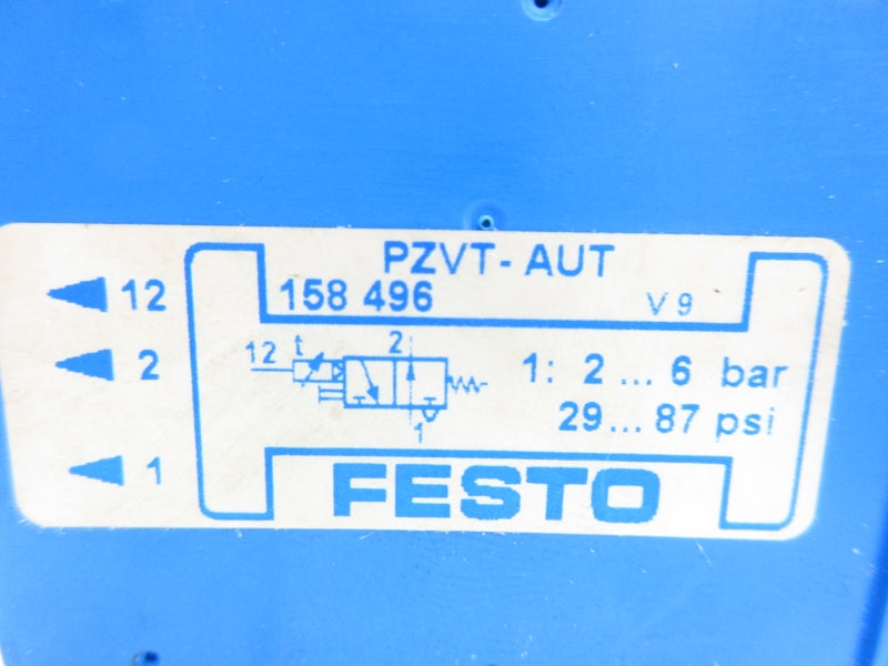 FESTO PZVT-AUT 158496 29-87PSI NSMP