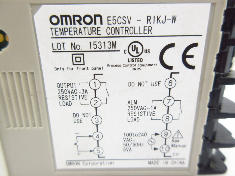 OMRON E5CSV-R1KJ-W 100-240VAC NSNP