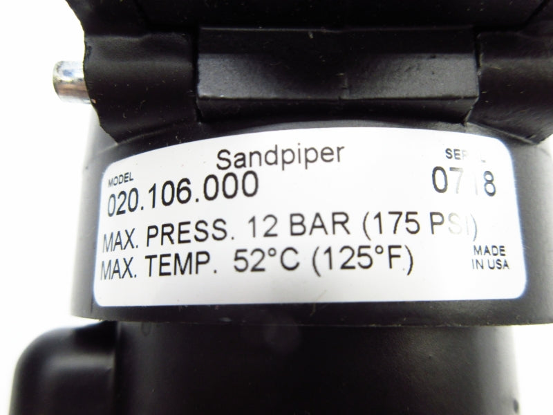 SANDPIPER 020.106.000 175PSI 125'F NSNP
