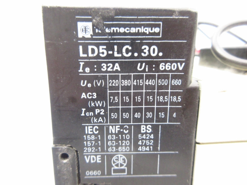 TELEMECANIQUE LD5-LC.30 660V 32A UNMP