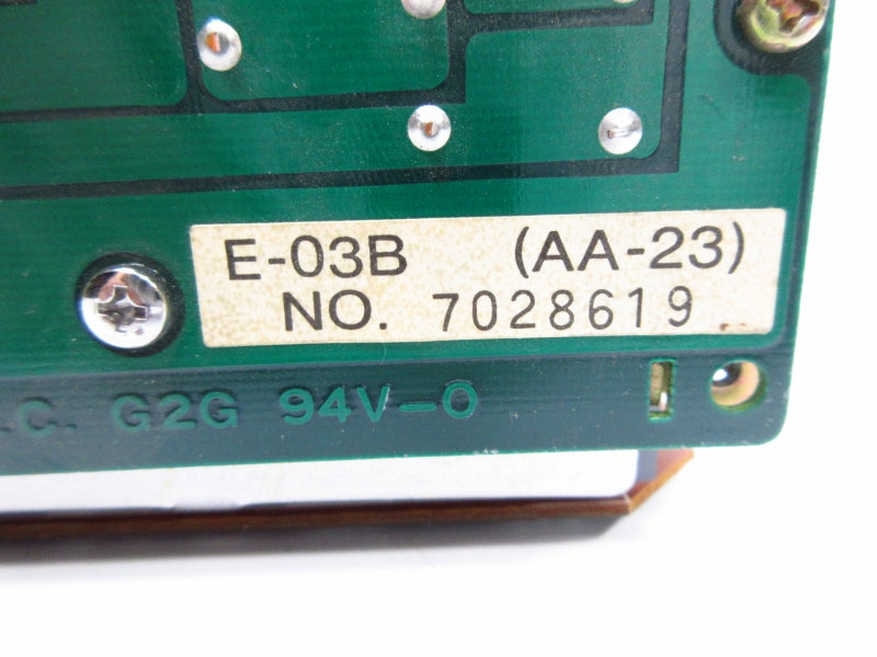 GENERAL ELECTRIC E-03B 7028619 2A UNMP