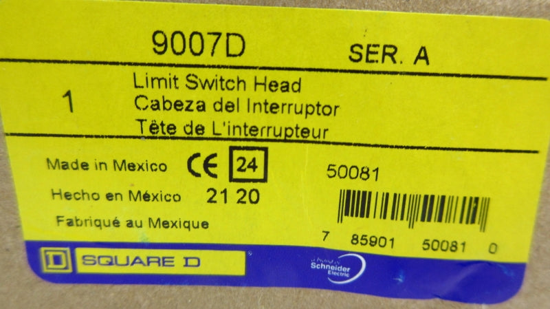 SQUARE D 9007D SER. A NSMP