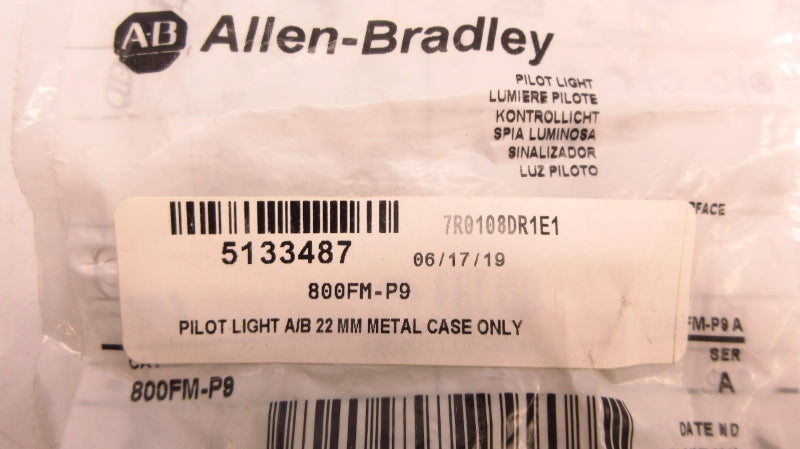 ALLEN BRADLEY 800FM-P9 SER. A NSMP