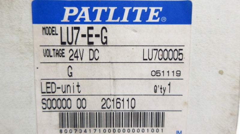 PATLITE LUV-E-G 24VDC NSMP
