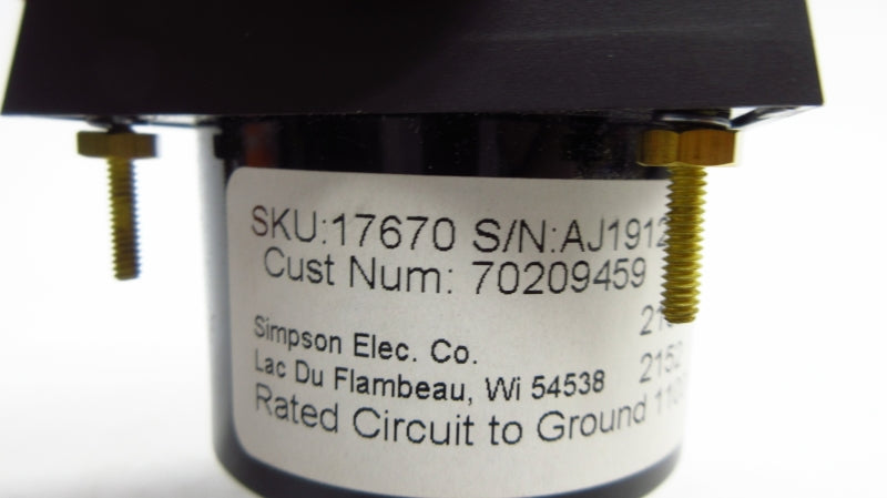 SIMPSON 70209459 17670 0-15ACA NSMP
