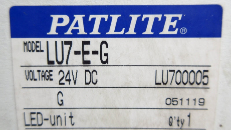 PATLITE LU7-E-G 24VDC NSMP