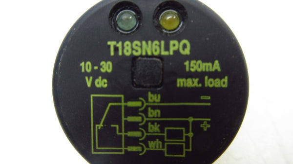 BANNER ENGINEERING T18SN6LPQ 10-30VDC NSNP