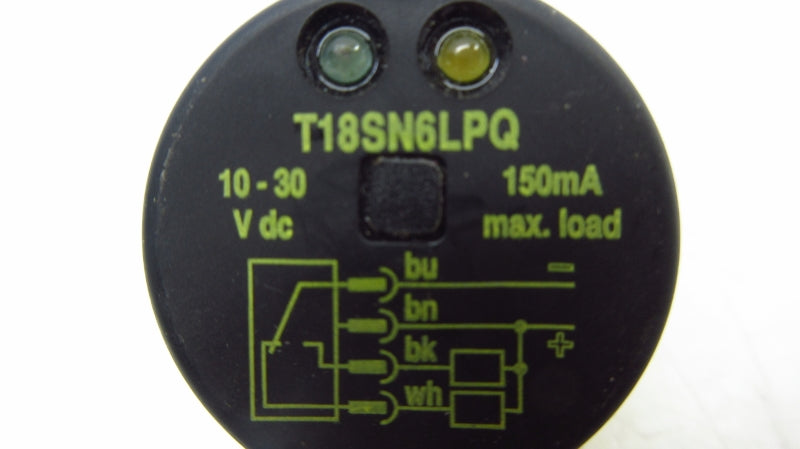 BANNER ENGINEERING T18SN6LPQ 10-30VDC NSNP