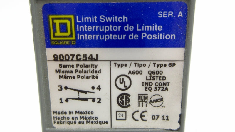 SQUARE D 9007C54J SER. A NSNP