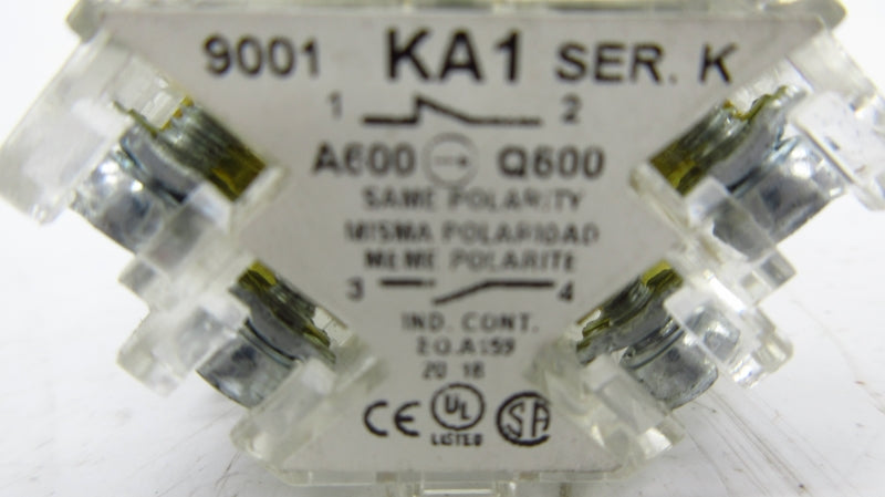 SCHNEIDER ELECTRIC 9001KA1 SER. K (AS PICTURED1) NSNP