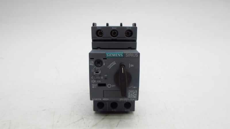 SIEMENS 3RV2021-1CA10 1.8-2.5A NSMP