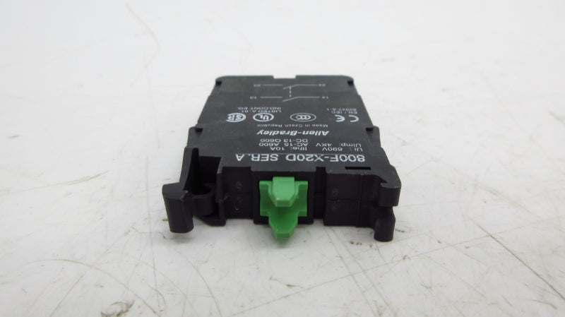 ALLEN BRADLEY 800F-X20D SER. A 690V 10A NSNP