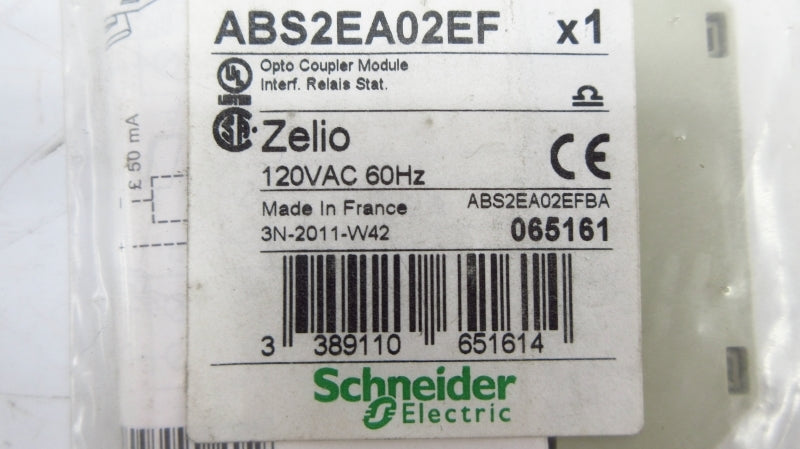 SCHNEIDER ELECTRIC ABS2EA02EF 120VAC NSMP
