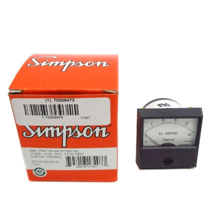 SIMPSON 17407 0-25DCA NSMP