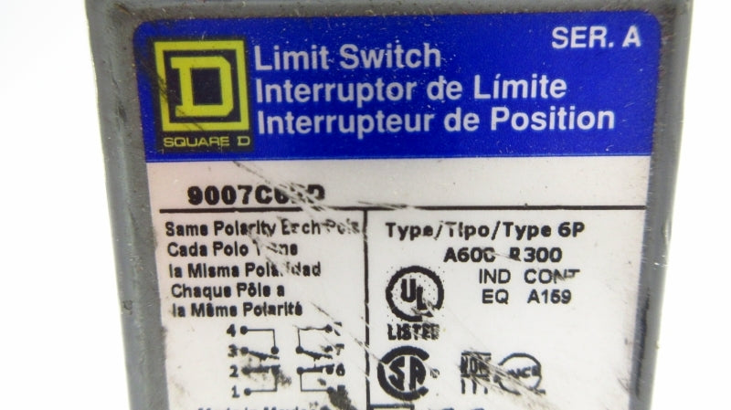 SQUARE D 9007C62D SER. A UNMP