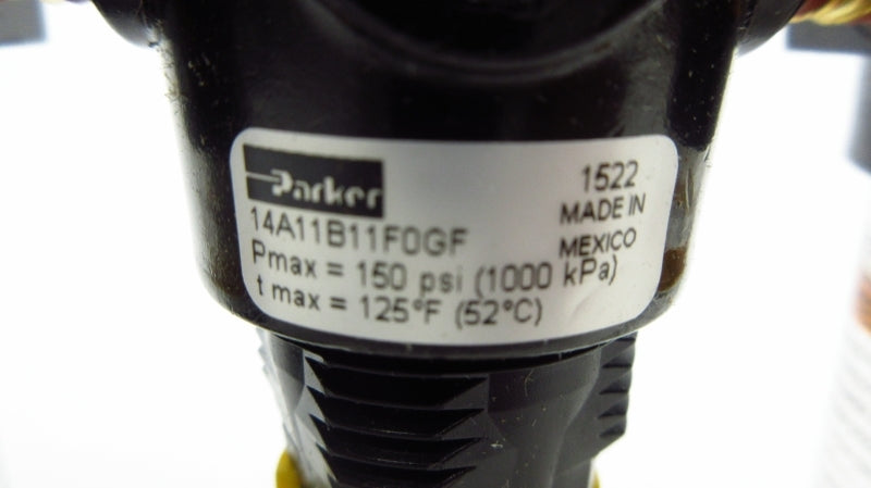 PARKER 14A11B11F0GF 150PSI 125'F NSNP